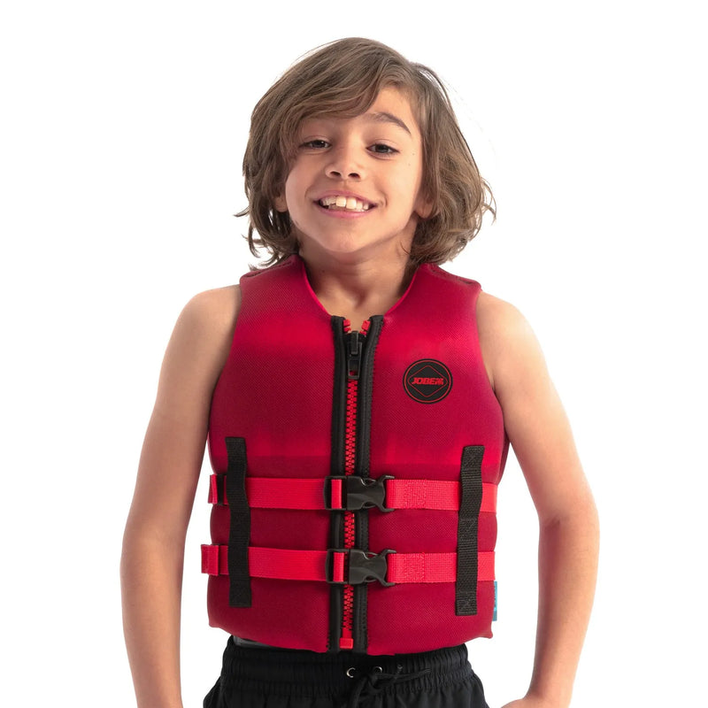 Jobe Neoprene Life Vest Kids - Red-1
