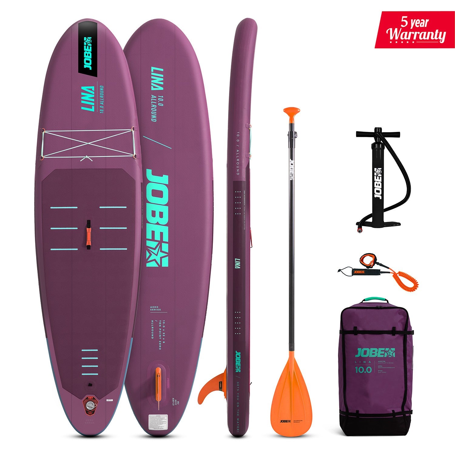 Jobe Aero Lina SUP deszka 10.0 csomag-1