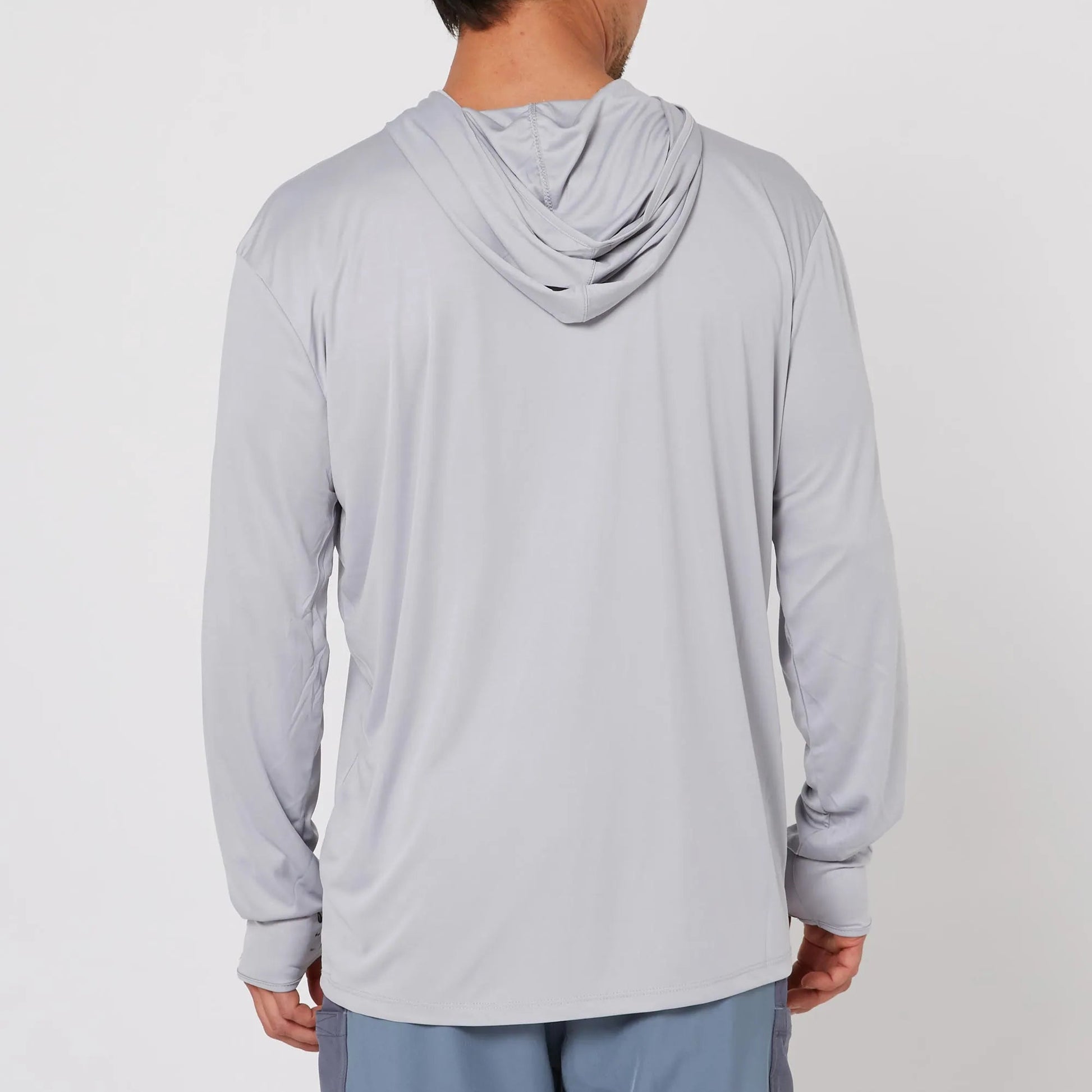 Follow Sun Hood L/S - Light Grey-2