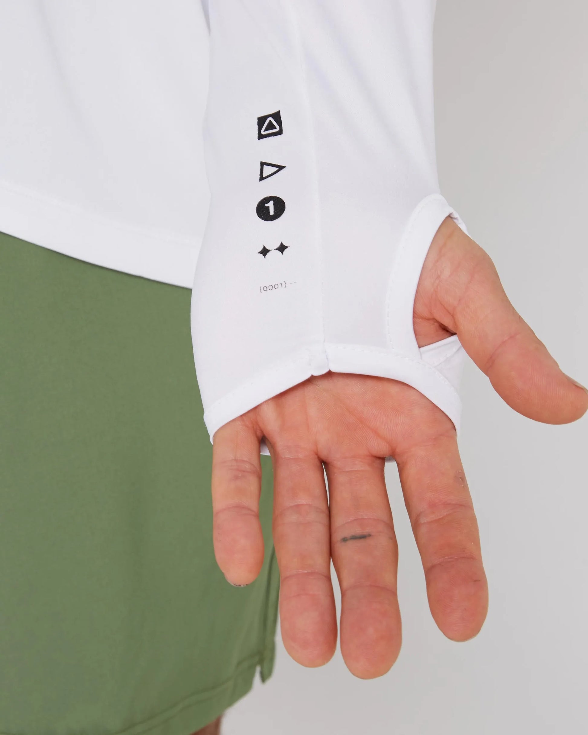 Follow Sun Hood L/S - White-5