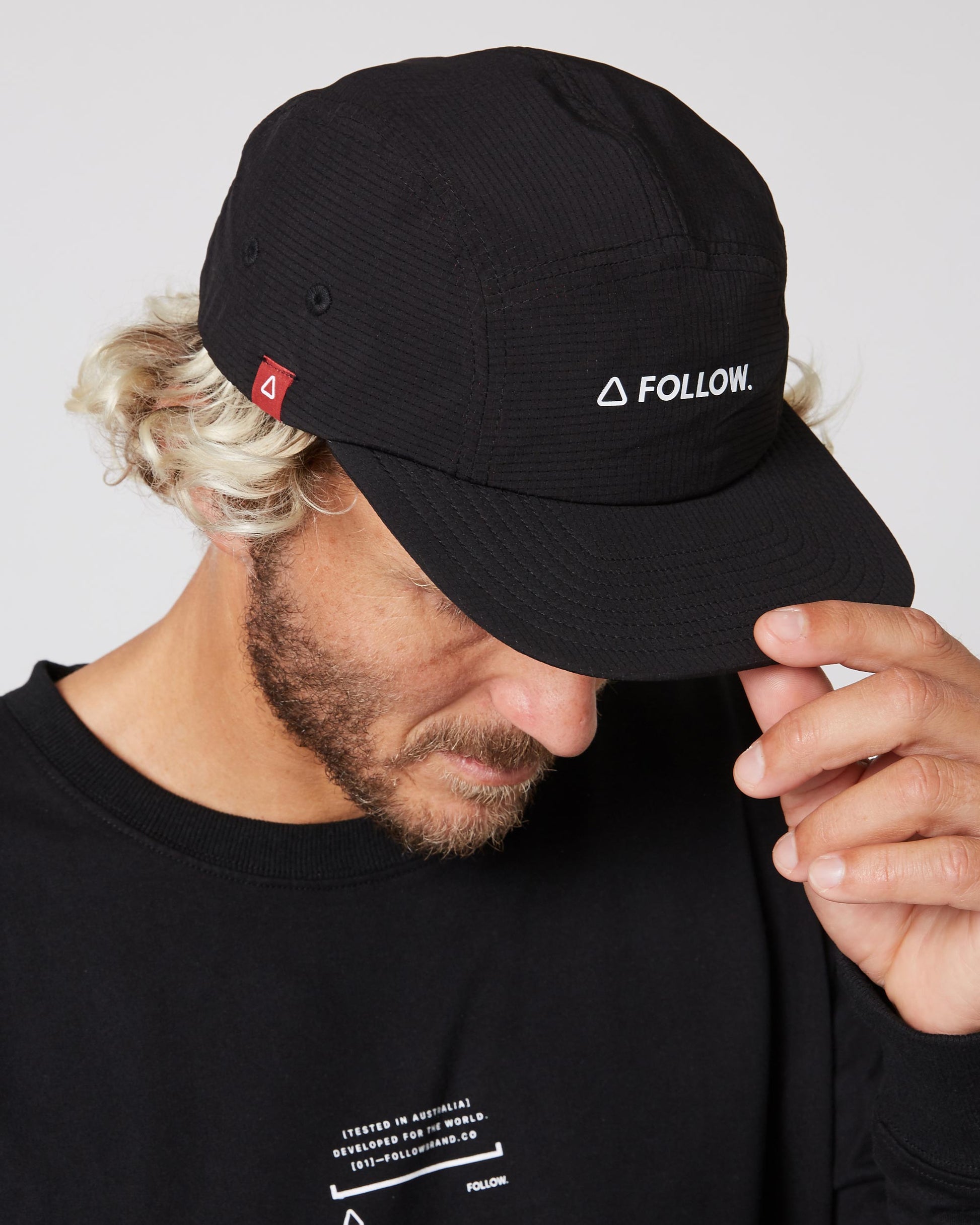 Follow Tech Cap - Black-2