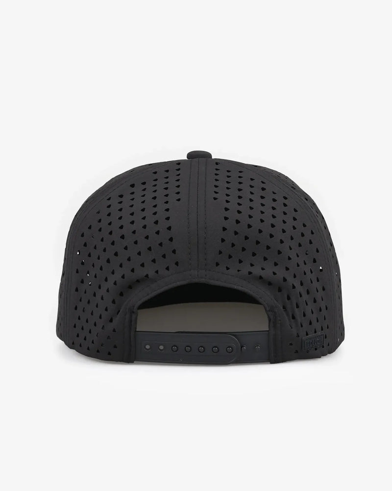 Follow Captain Hat - Black-4