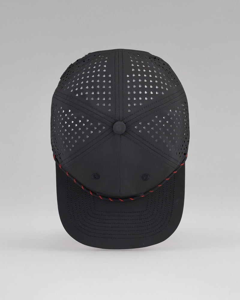 Follow Captain Hat - Black-2