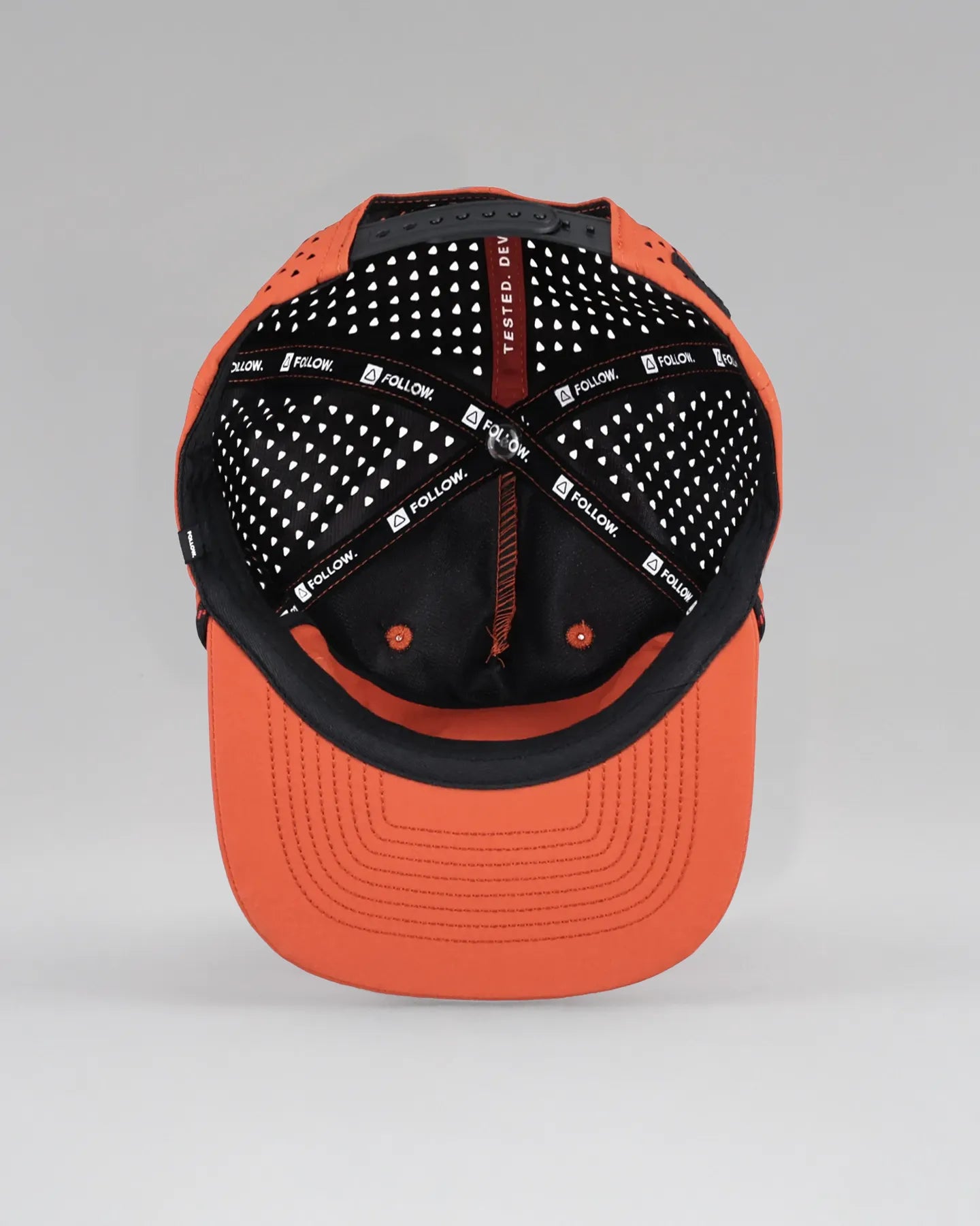 Follow Captain Hat - Orange-6