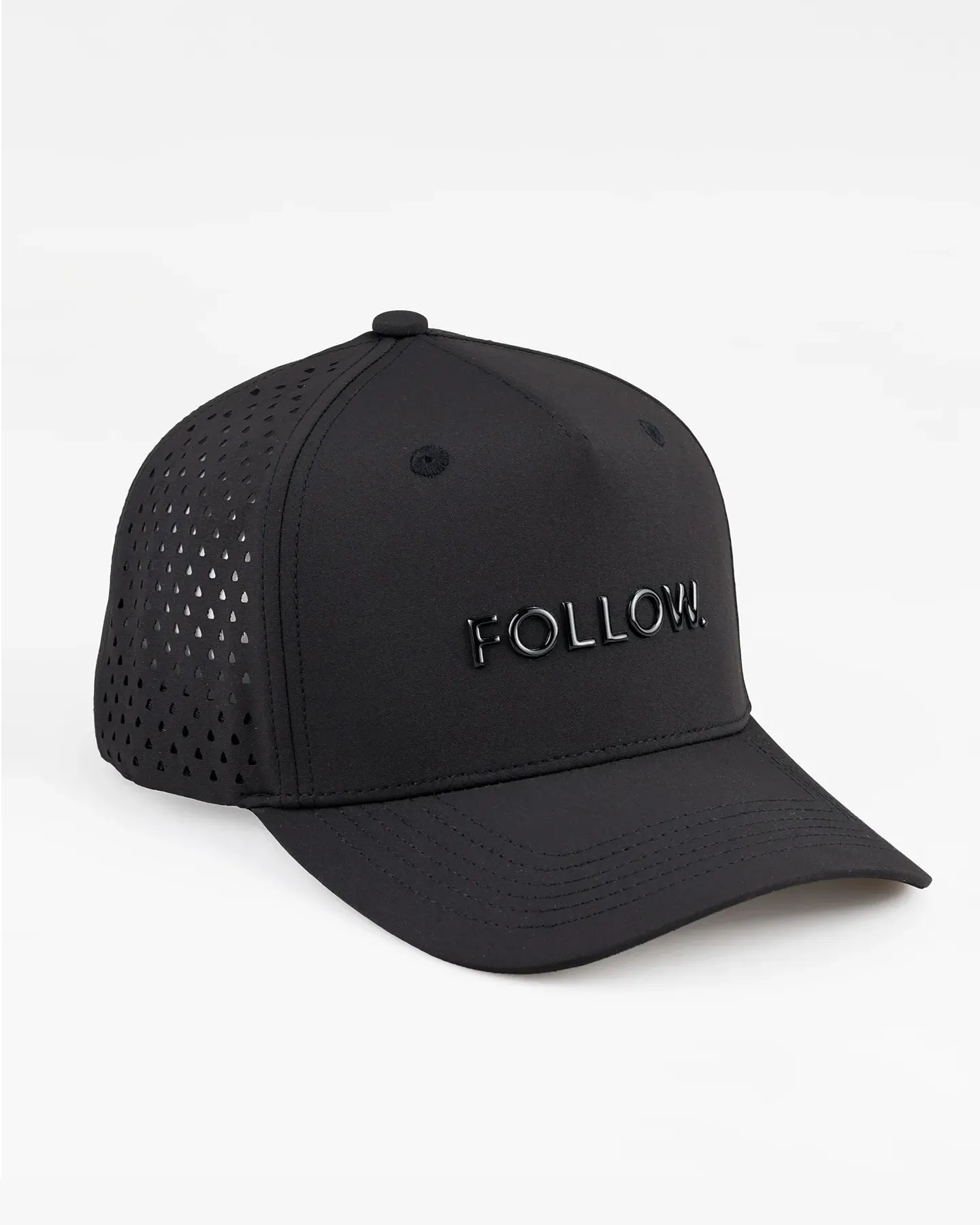 Follow Curved A-Frame Cap - Black-1