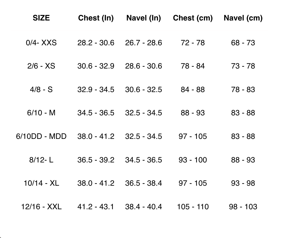 How to choose your perfect life jacket? This Follow size guide helps you to find your ideal vest at Weshbo!