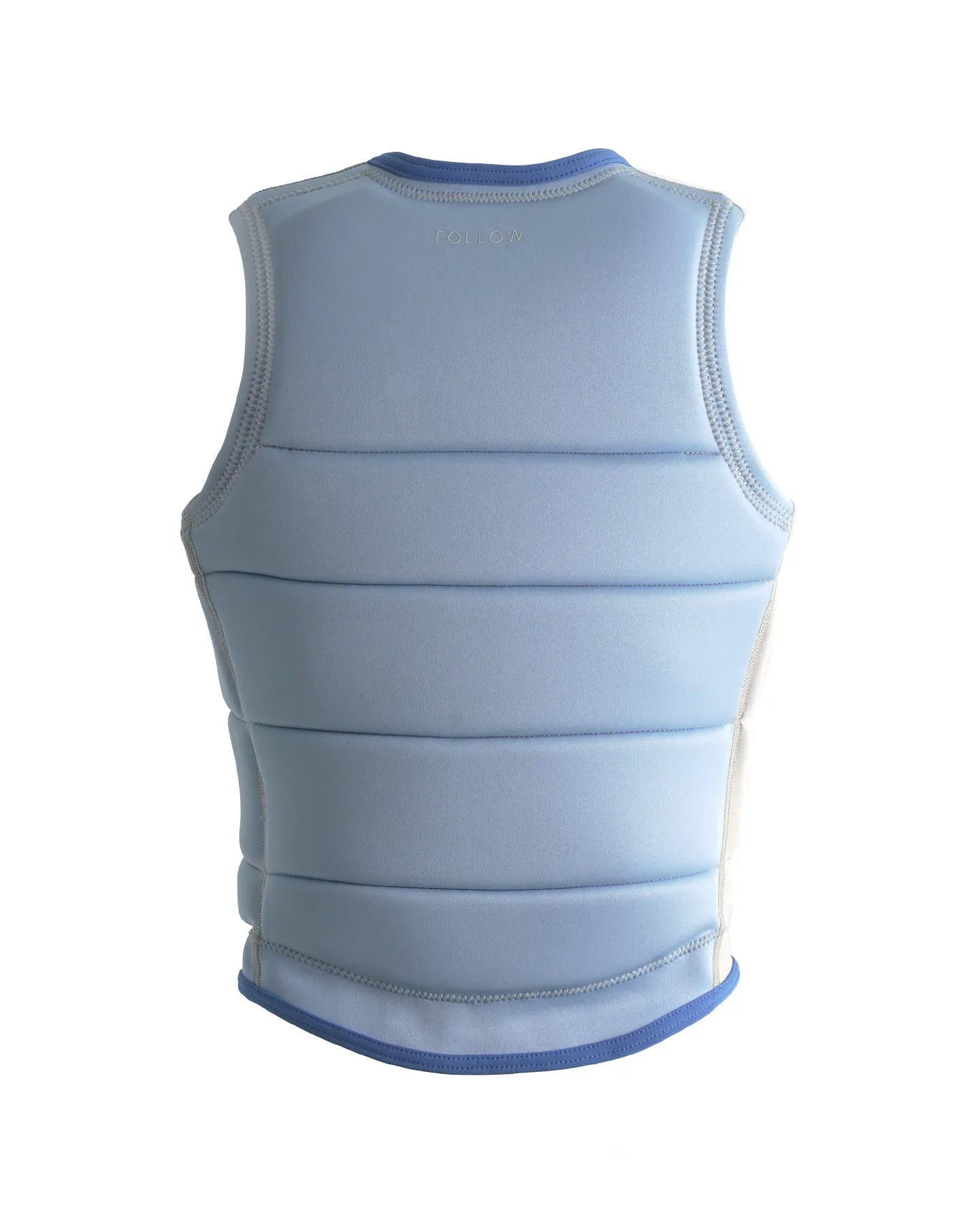 Follow Vest CORP Ladies Pastel Blue