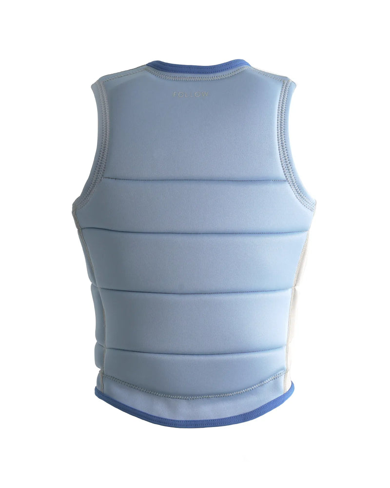 Follow Vest CORP Ladies Pastel Blue