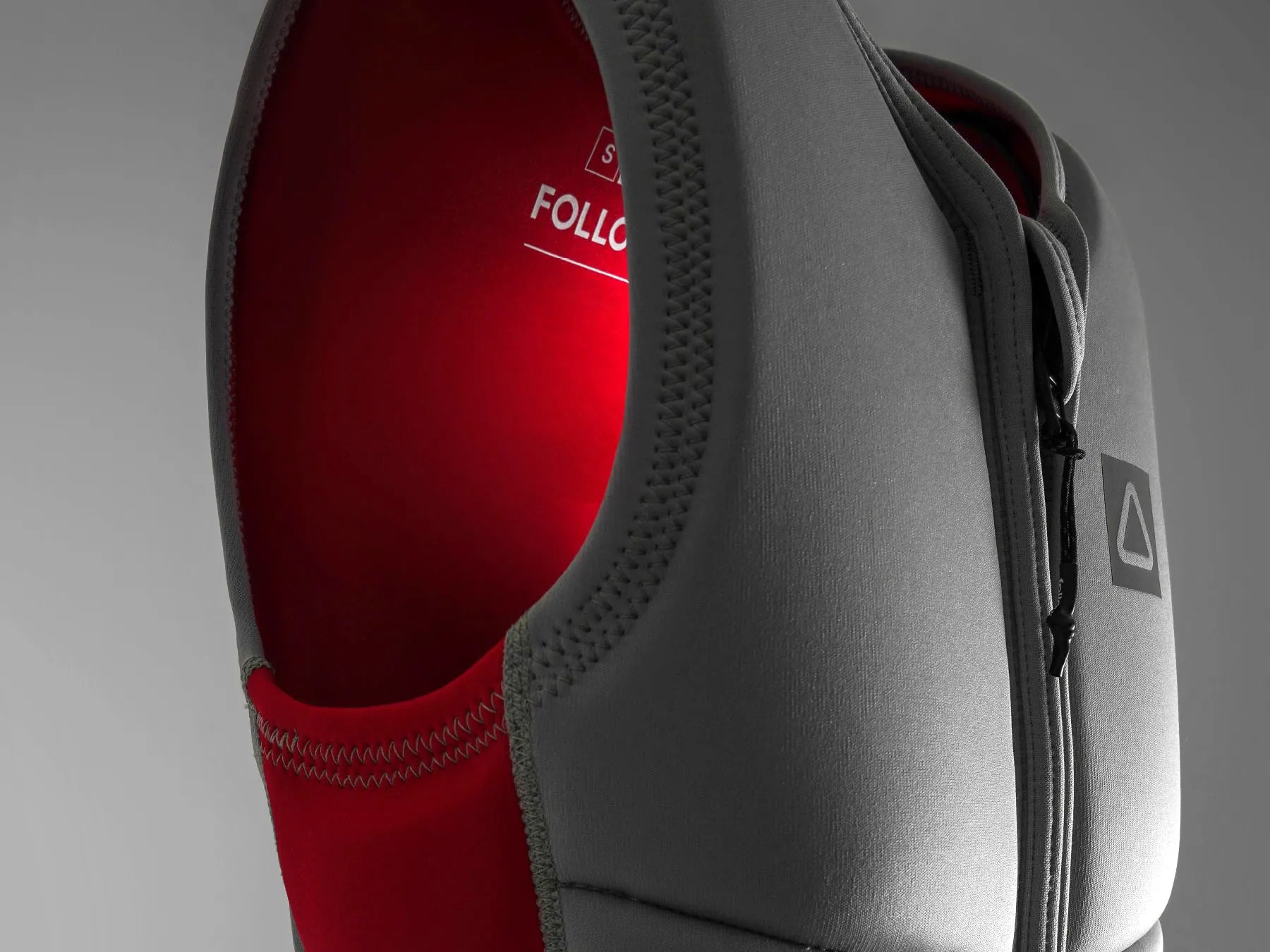 Follow Vest CORP  Light Grey