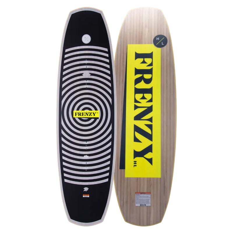 Hyperlite FRENZY 2025 wakeboard – high-performance freestyle board, available at Weshbo.