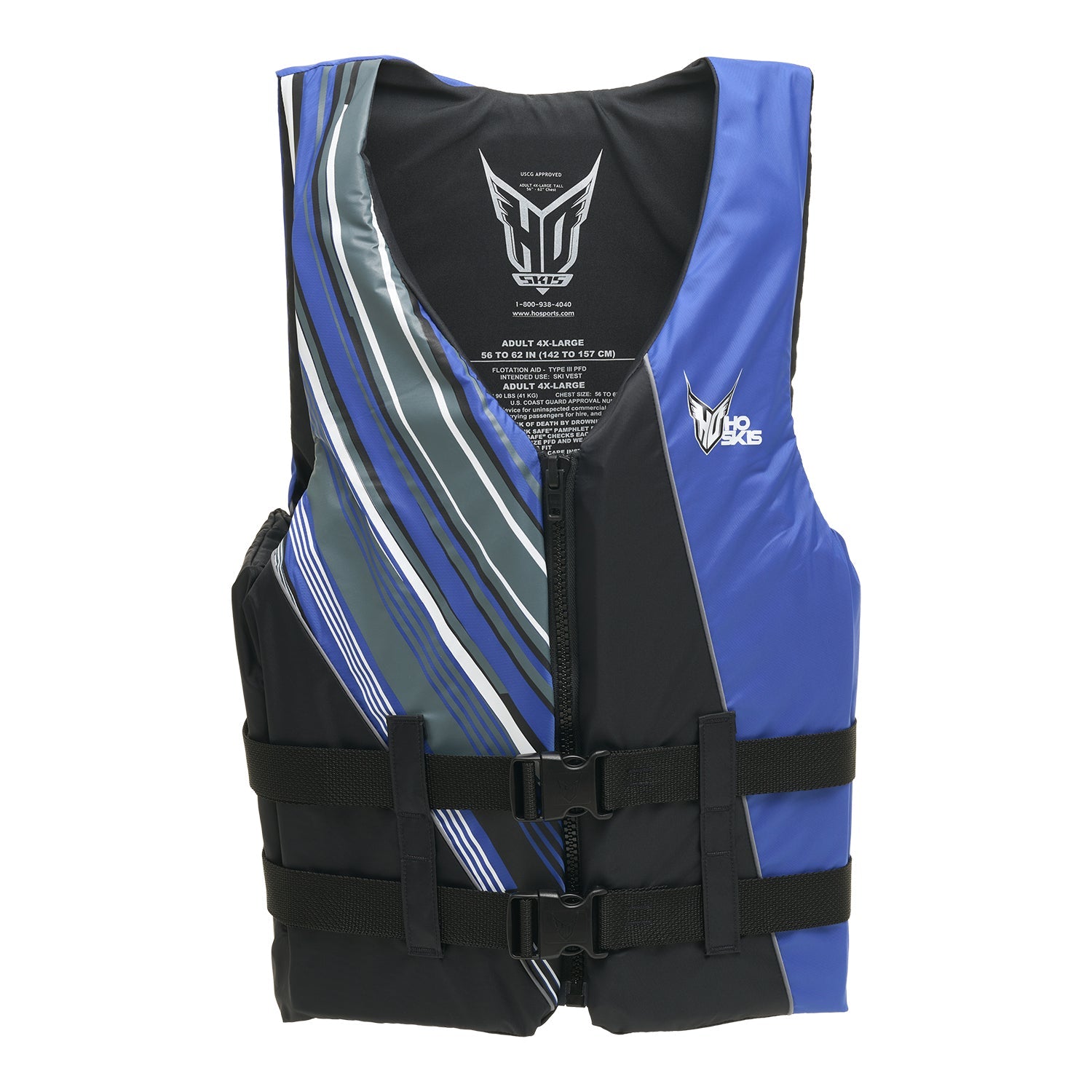HO Mens Infinite Vest - Tall Blue-Black-1