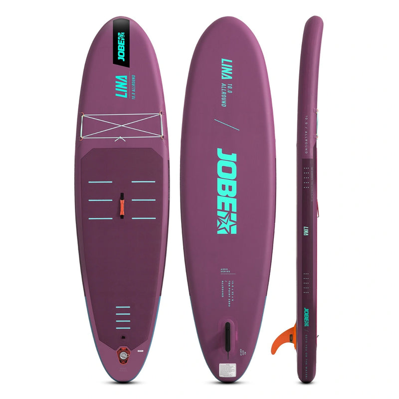 Premium Jobe Aero Lina SUP Board 10.0 Package for water sports enthusiasts