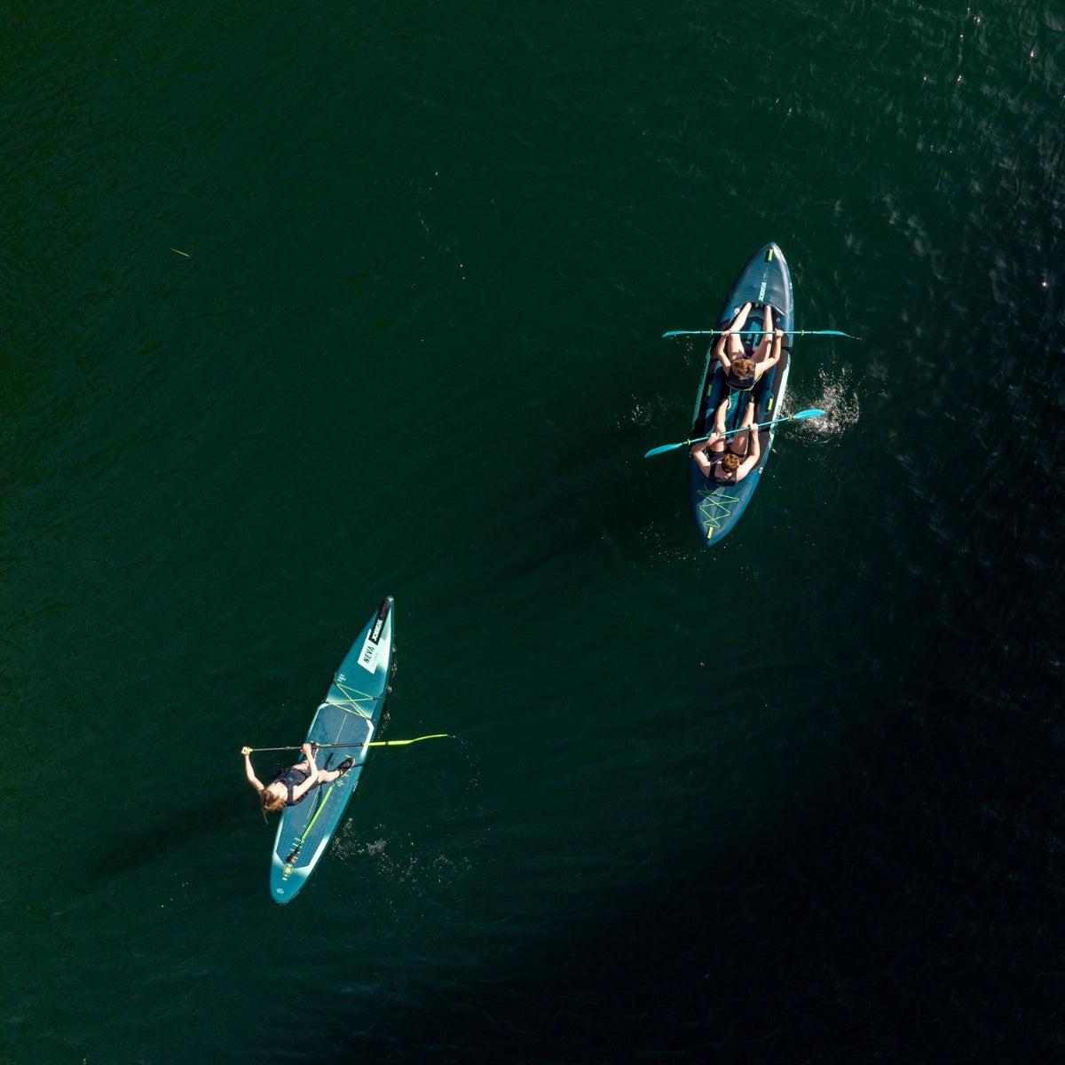 Jobe Aero Neva SUP Board 12.6 Package - Perfect for long-distance paddling and exploring waters