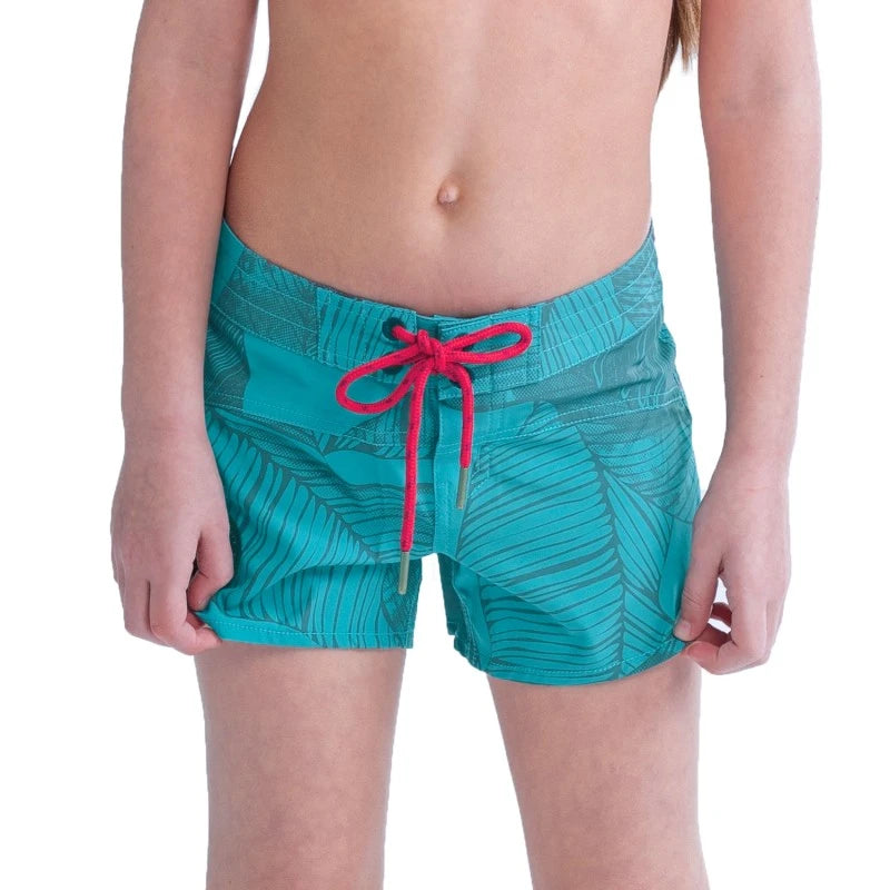 JOBE Swim Short Girls vintage teal-1