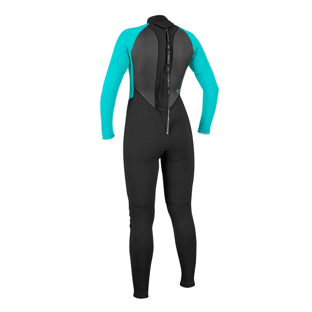 O'Neill Women's Reactor 3/2mm Back Zip Full Wetsuit – superior flexibility and warmth for women
