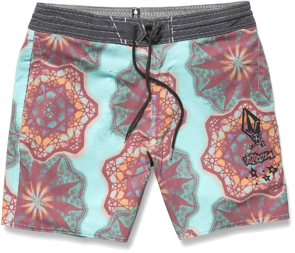 Volcom PCS STAR SHIELDS STONEY board short front