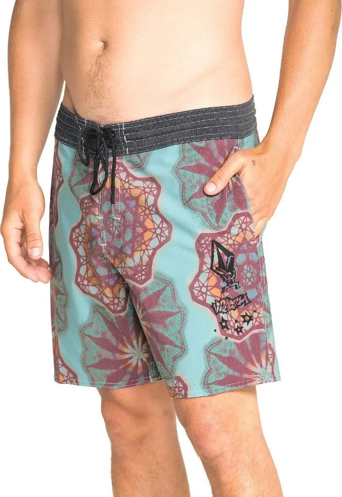 Volcom PCS STAR SHIELDS STONEY board short packet