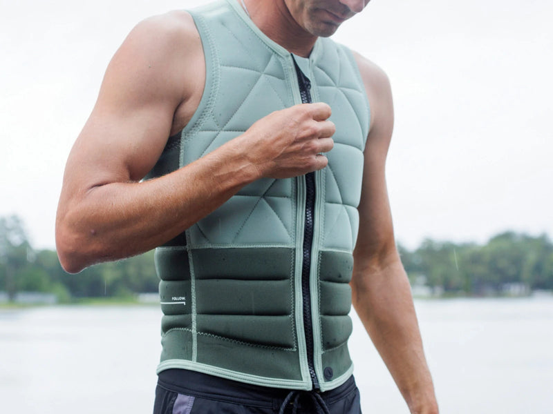 The all new Follow Love Nor Money vest will bring you to the best watersport adventures! Get your today at Weshbo!