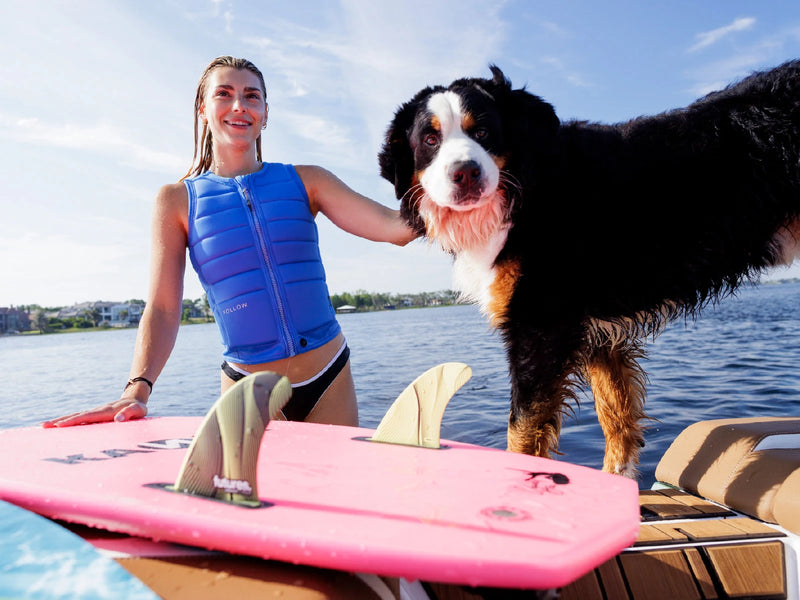 The beautiful Follow Total for Women is your new lifejacket on the water! Give it a try and get yours today from Weshbo!