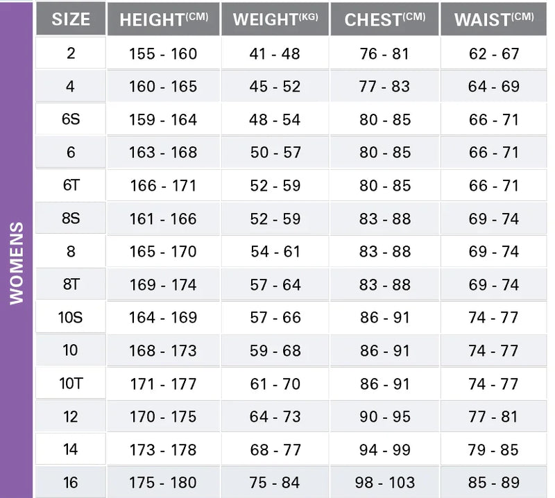 oneill_size_chart_women