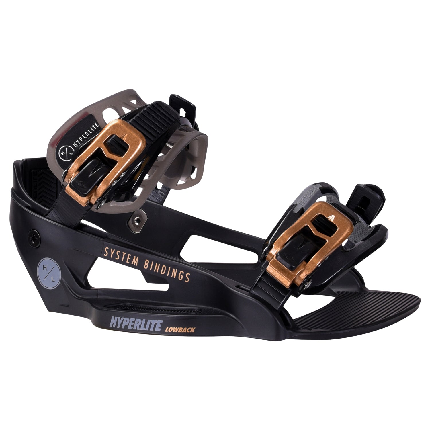 Hyperlite wakeboard binding SYSTEM LOWBACK - Black 2024-1