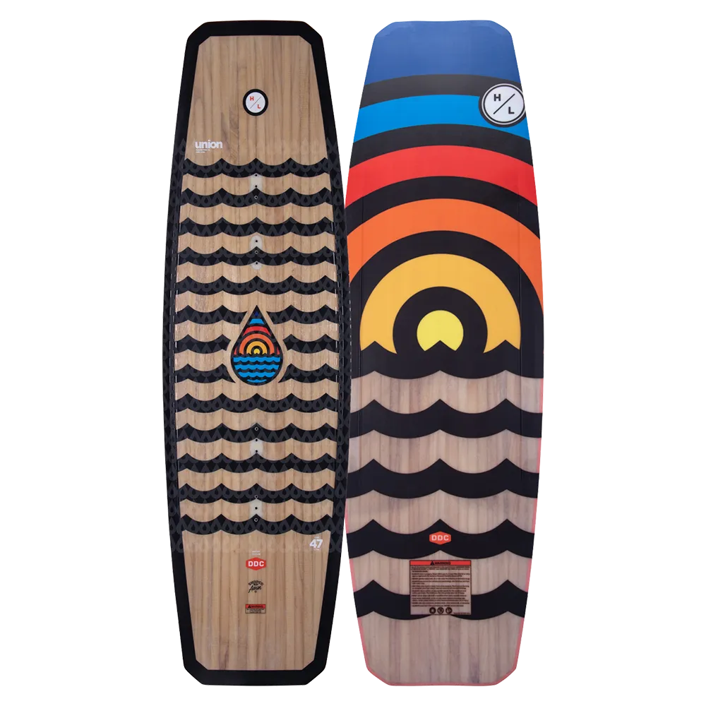 Hyperlite UNION 2025 wakeboard – high-performance cable park board, available at Weshbo.