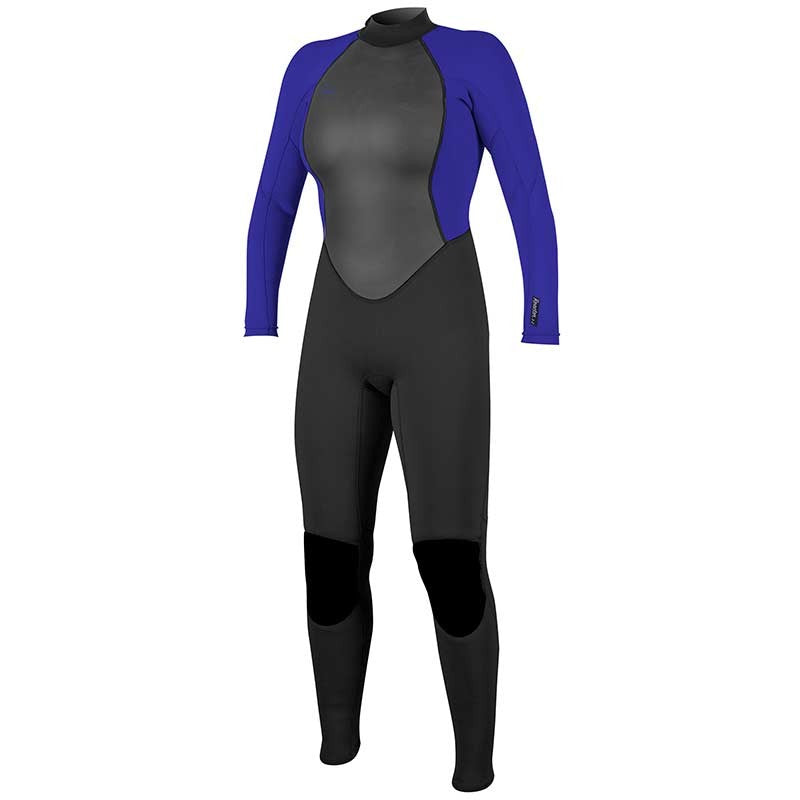 Durable O'Neill Women's Reactor 3/2mm Back Zip Full Wetsuit for moderate water conditions