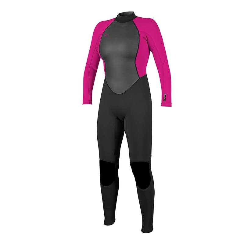 Stay warm and protected with O'Neill Women's Reactor 3/2mm Back Zip Full Wetsuit