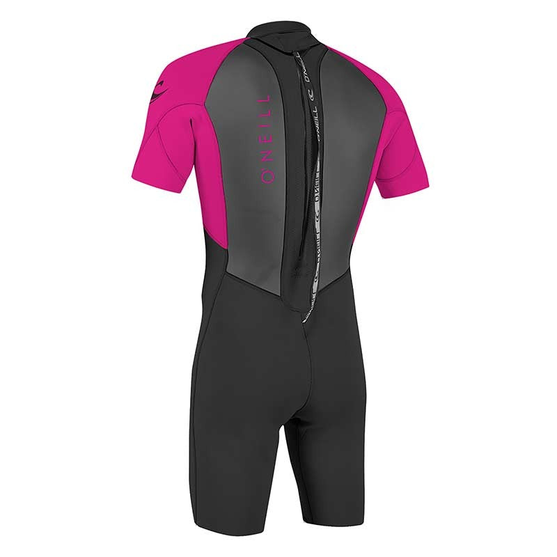 O'Neill Youth Reactor 2mm Back Zip S/S Spring Wetsuit – lightweight and flexible for young water enthusiasts