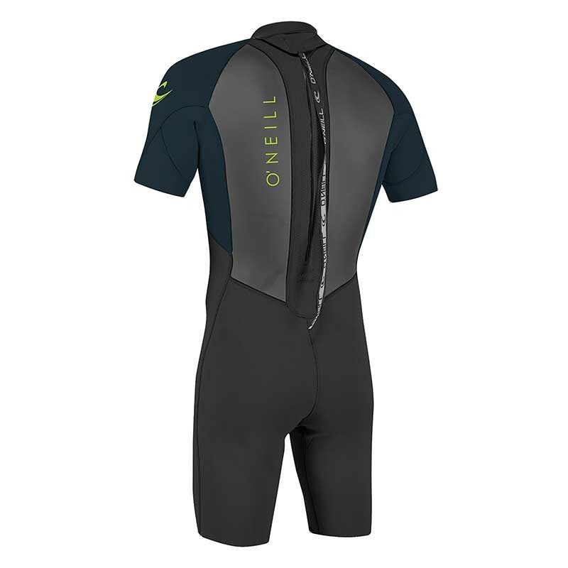 Durable O'Neill Youth Reactor 2mm Back Zip S/S Spring Wetsuit for warm water conditions
