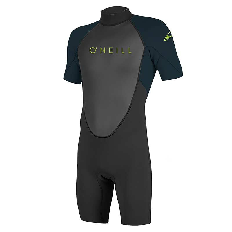 Durable O'Neill Youth Reactor 2mm Back Zip S/S Spring Wetsuit for warm water conditions