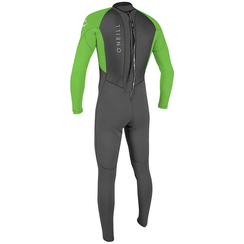 Durable O'Neill Reactor 3/2mm Back Zip Full Wetsuit for cold water conditions